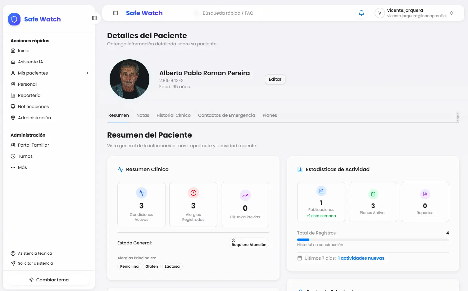 SafeWatch (Proyecto de Título) - Imagen 1